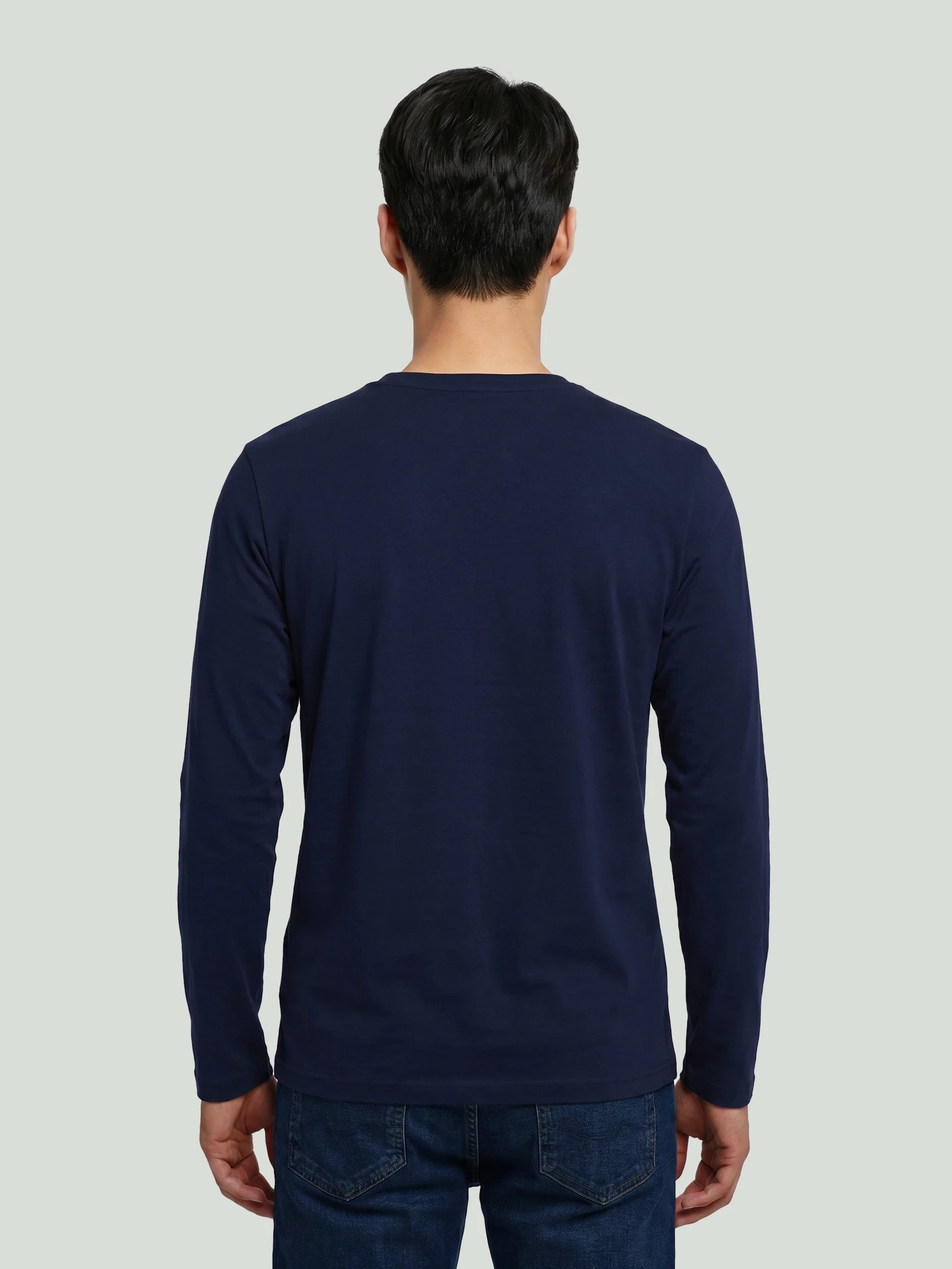 Тёмно-синий лонгслив размеры 3XL-6XL — Одежда — фото 4 — CLIMBER B.C.