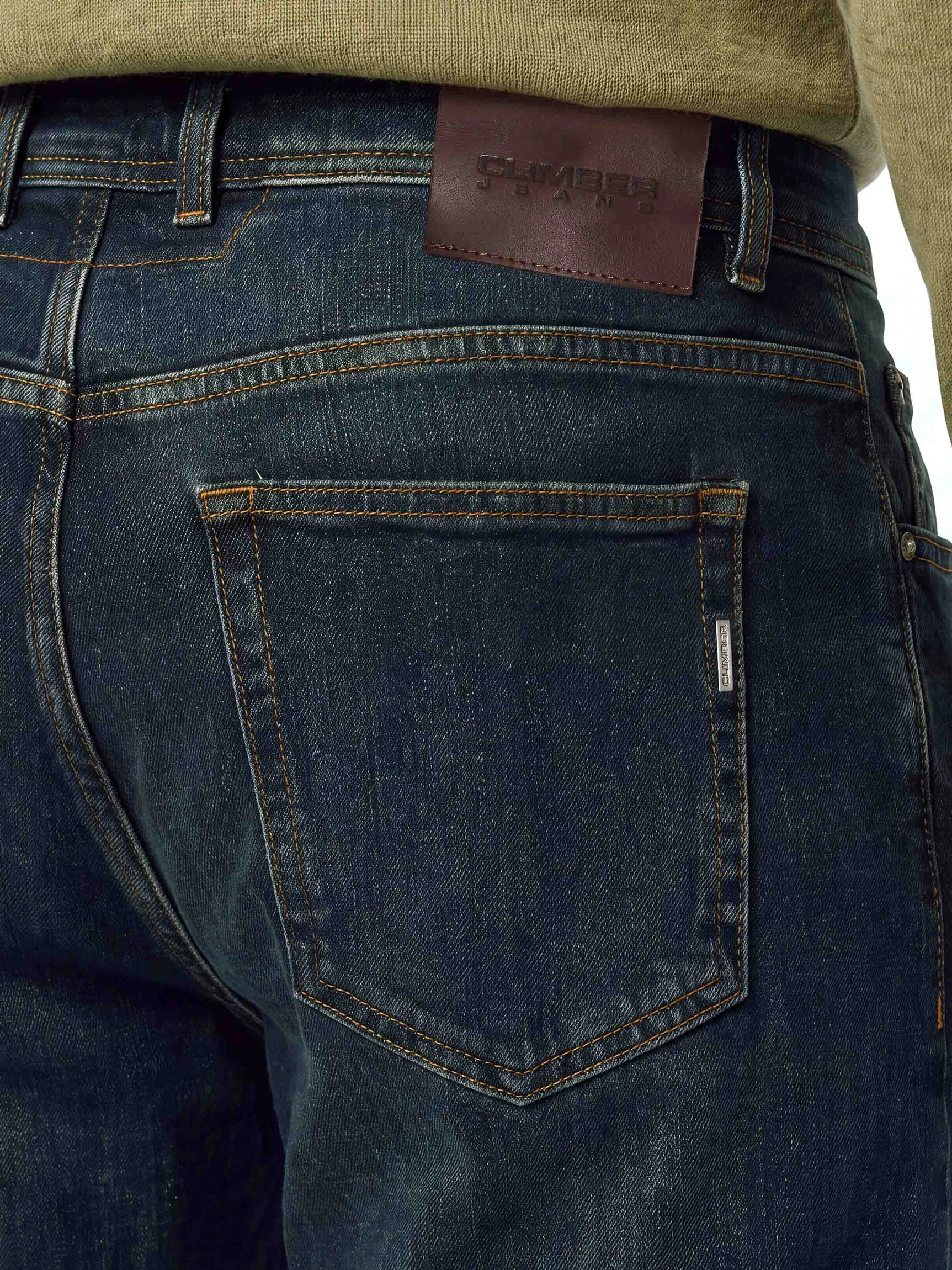 Серо-синие джинсы Normal Fit — Одежда — фото 4 — CLIMBER B.C.