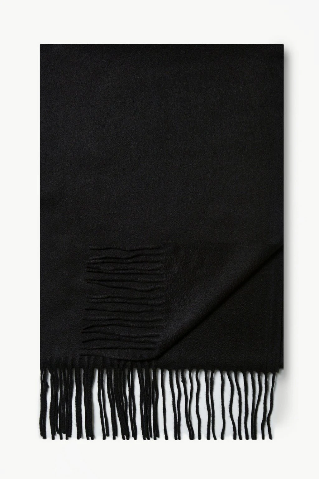 Чёрный палантин из шерсти — Аксессуары — CLIMBER B.C.