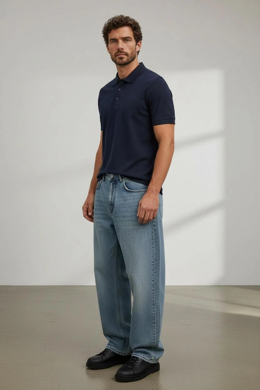 ДЖИНСЫ OVER FIT
