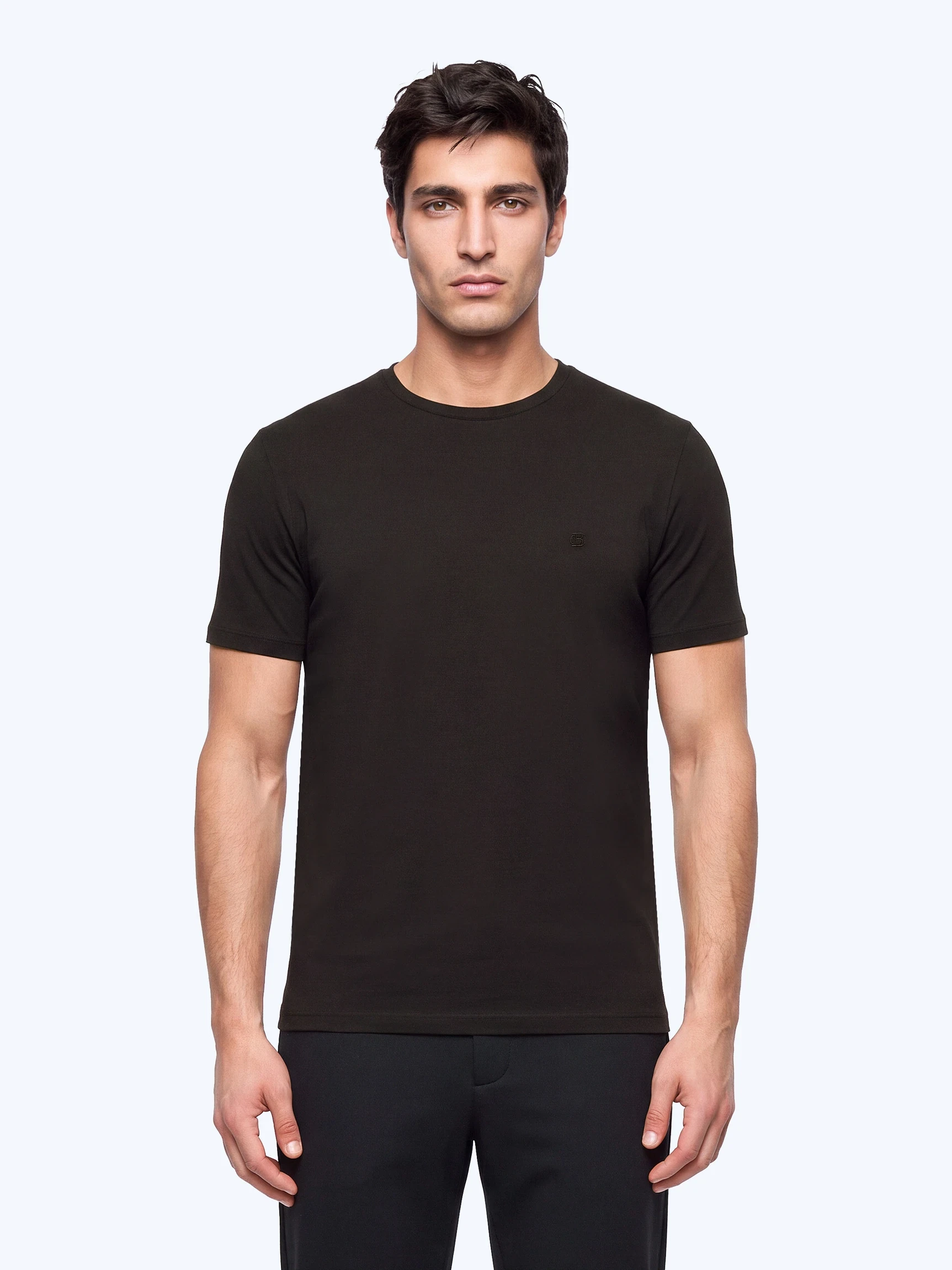 Чёрная футболка размеры XXL-6XL — Одежда — CLIMBER B.C.