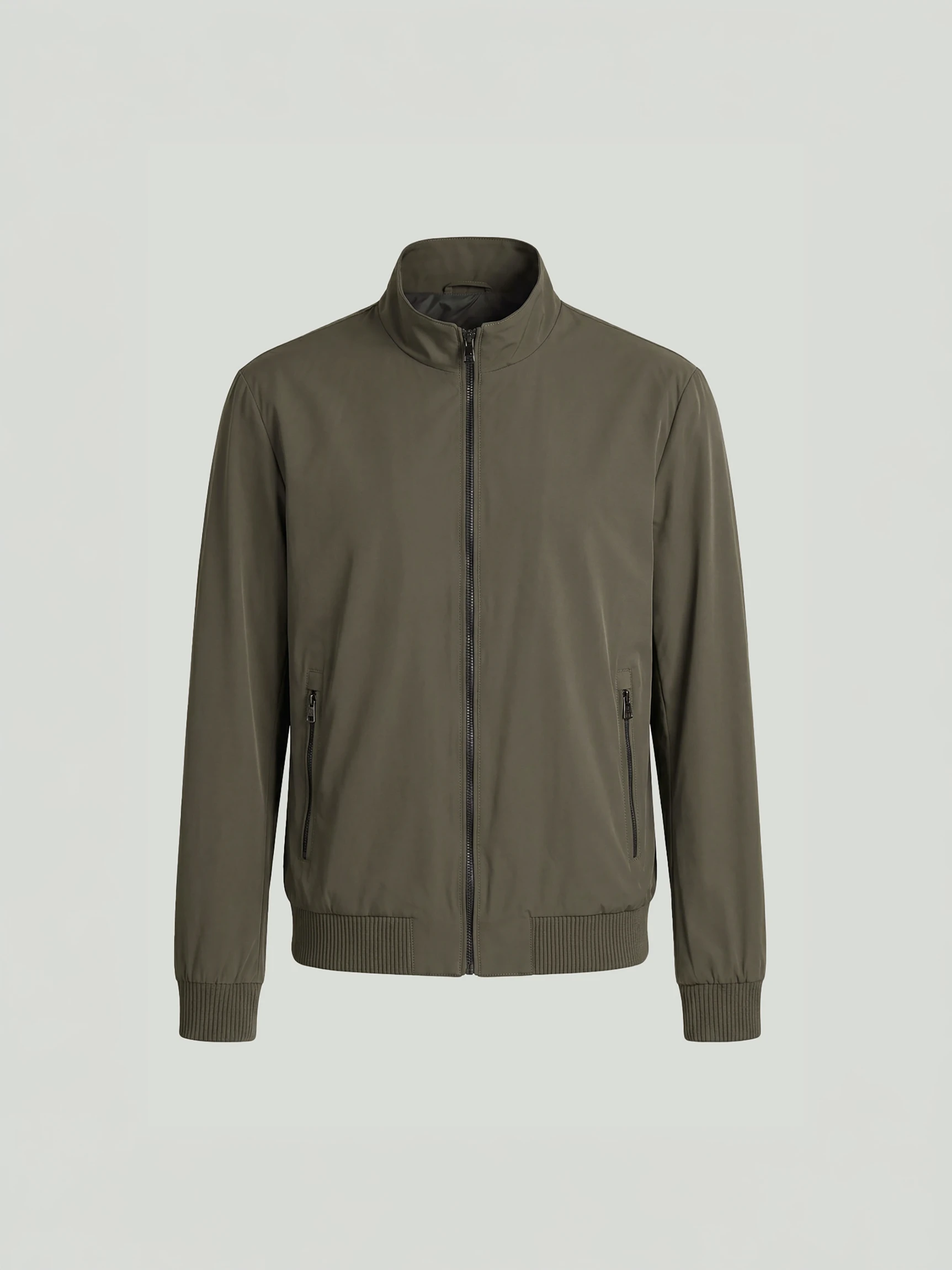 Куртка цвета хаки с воротником-стойкой размеры XXL-6XL — Одежда — CLIMBER B.C.