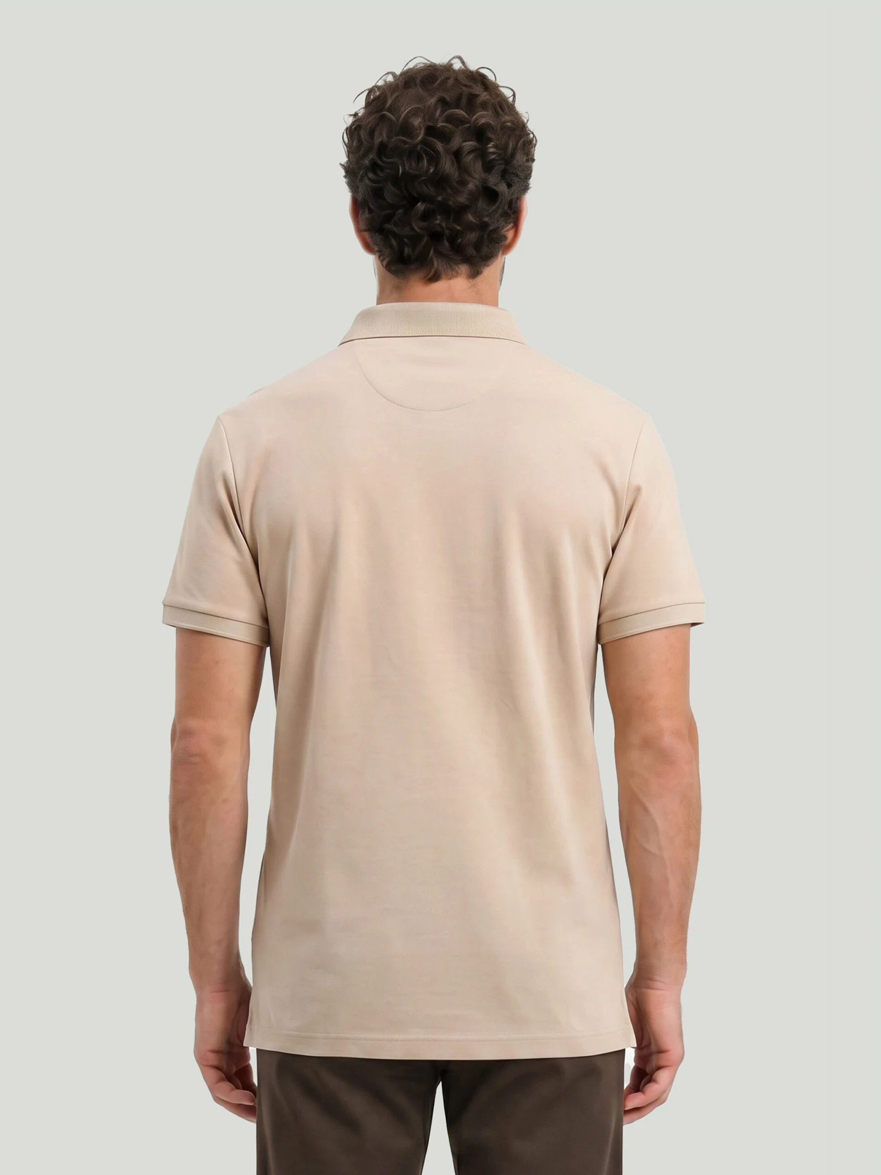 Бежевое поло размеры 3XL-6XL — Одежда — фото 3 — CLIMBER B.C.