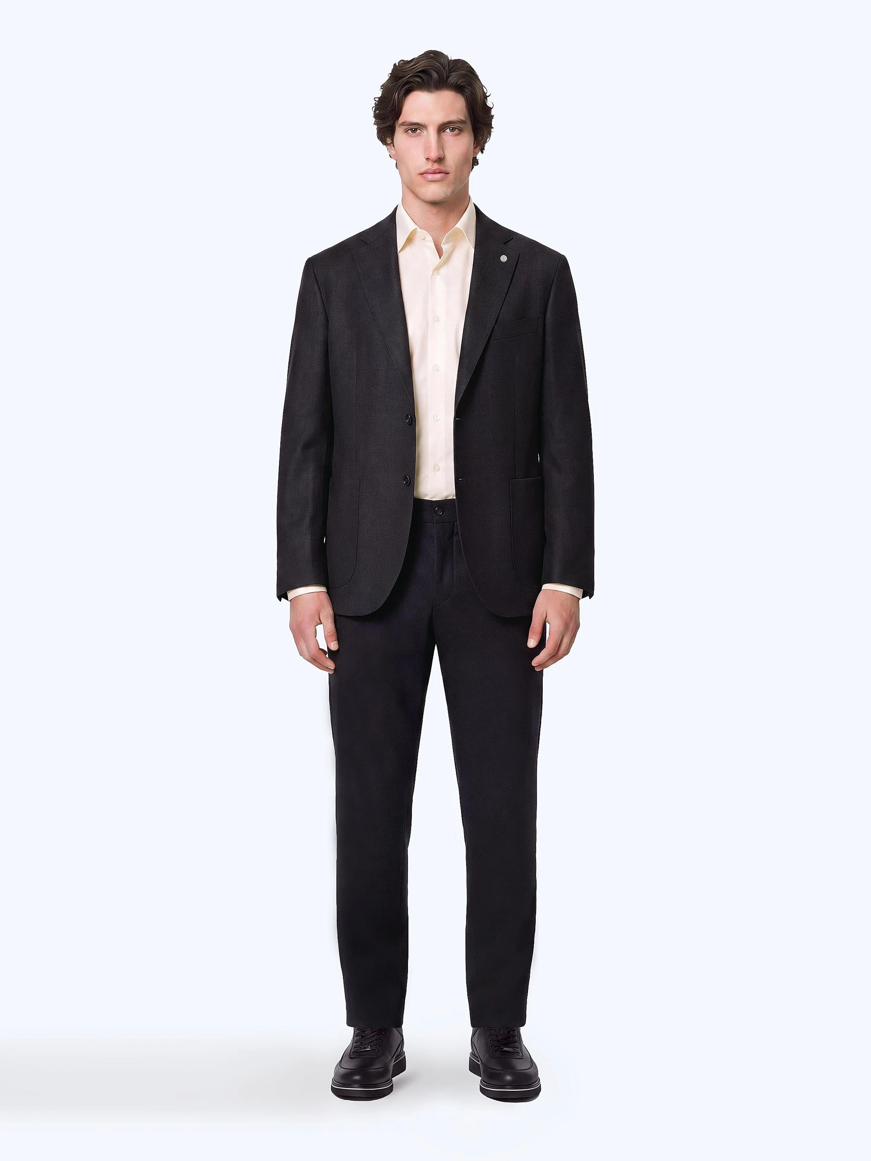 Чёрно-серые брюки Travel — Одежда — фото 3 — CLIMBER B.C.