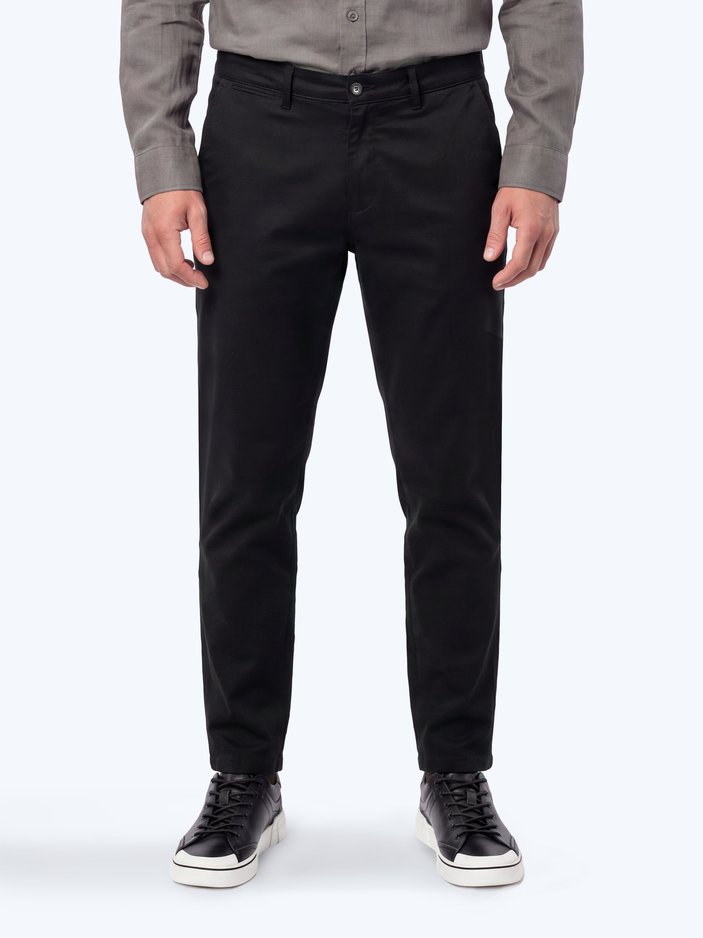 Чёрные брюки чинос NORMAL FIT — Одежда — CLIMBER B.C.